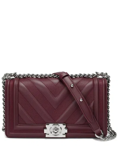 Tiffany & Fred Paris Quilted Leather Messenger Bag