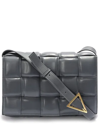 Tiffany & Fred Paris Puffy Leather Messenger Bag