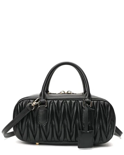 Tiffany & Fred Paris Quilted Leather Satchel