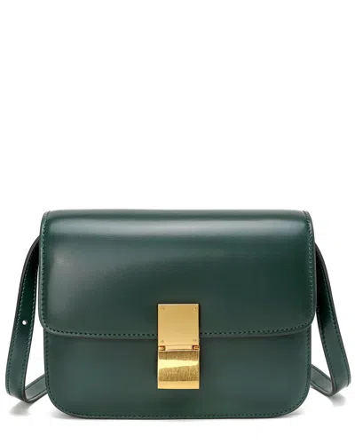 Tiffany & Fred Paris Smooth Leather Foldover Crossbody