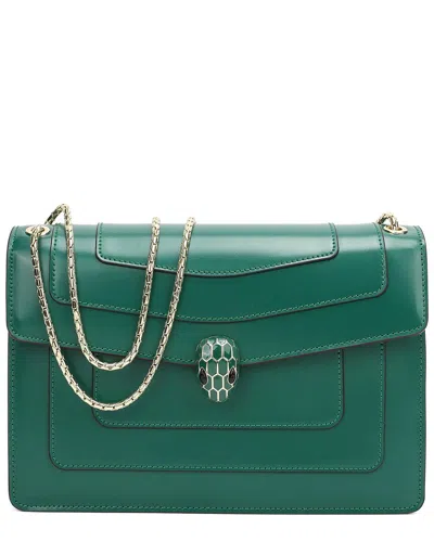 Tiffany & Fred Paris Fold-over Smooth Leather Crossbody