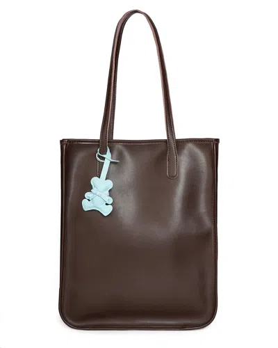 Tiffany & Fred Paris Smooth Leather Double Handle Tote