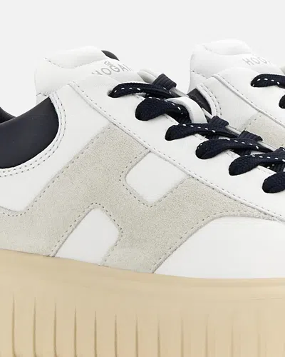 Hogan Sneakers H-stripes Blue/white