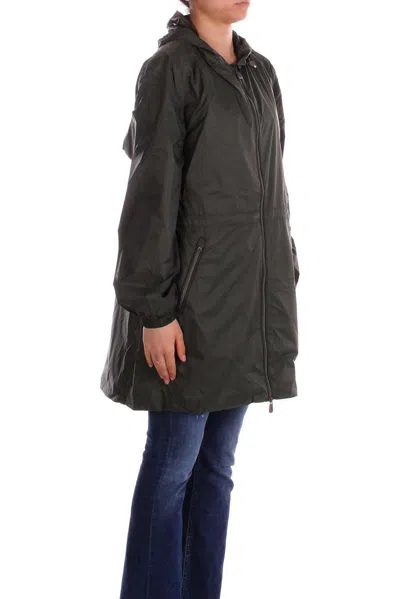 Save The Duck Zipped Logo-patch Coat