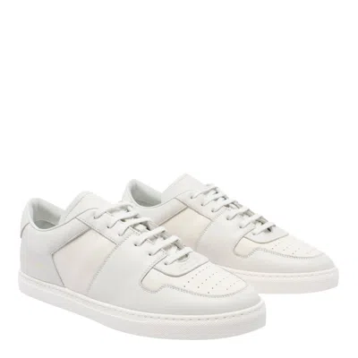 Common Projects Round Toe Leather Sneakers