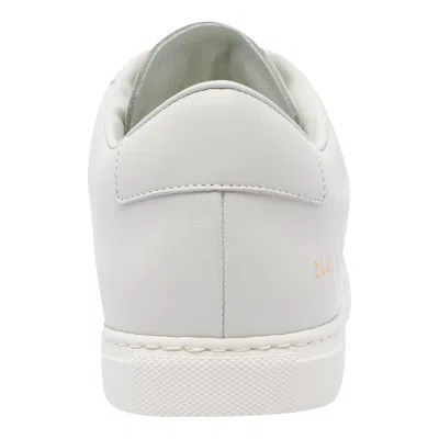 Common Projects Round Toe Leather Sneakers