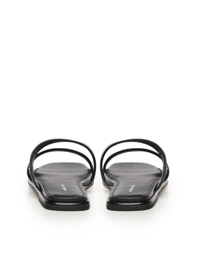 Michael Michael Kors Sandals With Double Strap In Black