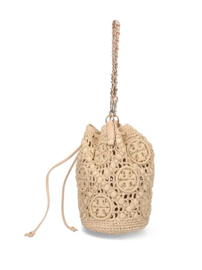Tory Burch Medium Bucket Bag T Monogram