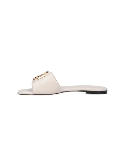 Tory Burch Eleanor Leather Flat Slides