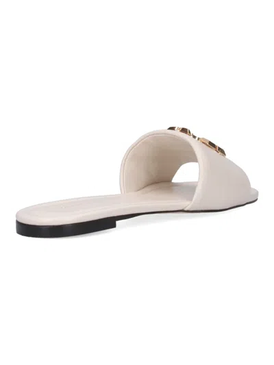 Tory Burch Eleanor Leather Flat Slides