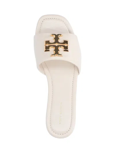 Tory Burch Eleanor Leather Flat Slides