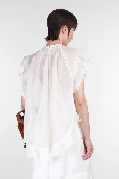 Zimmermann Balance Waterfall Top In White