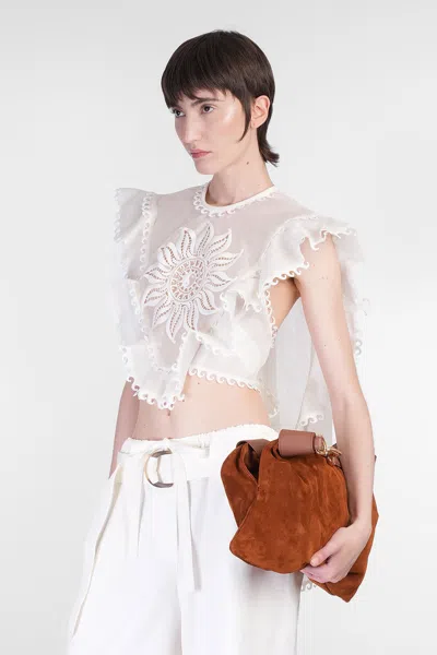 Zimmermann Balance Waterfall Top In White