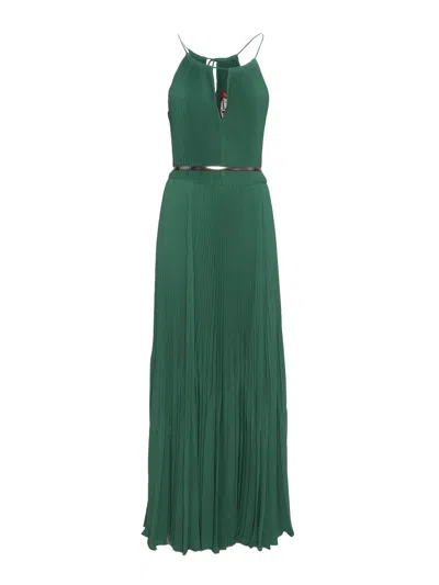 Max Mara Studio Midi Dress In Green