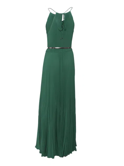 Max Mara Studio Midi Dress In Green