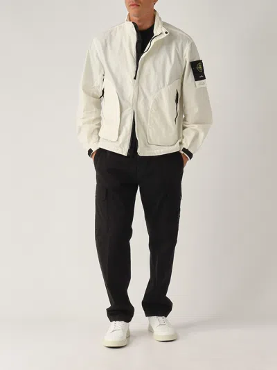 Stone Island Capospalla Jacket In Neutral