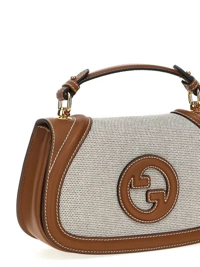 Gucci Blondie Hand Bags Brown