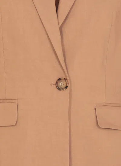Pinko Equilibrato Pantalone Blazer In Brown