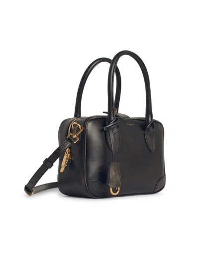 Golden Goose Deluxe Brand Logo Printed Zipped Tote Bag In Black