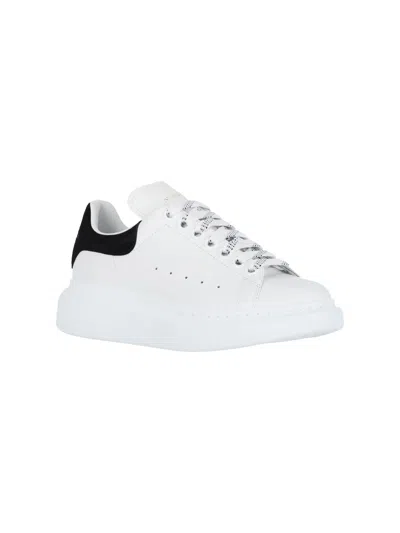 Alexander Mcqueen Alexander Mc Queen White And Black Oversized Sneakers