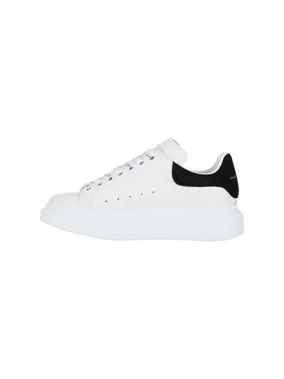 Alexander Mcqueen Alexander Mc Queen White And Black Oversized Sneakers