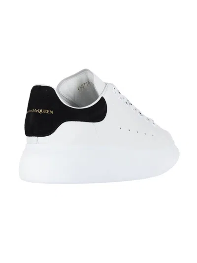 Alexander Mcqueen Alexander Mc Queen White And Black Oversized Sneakers