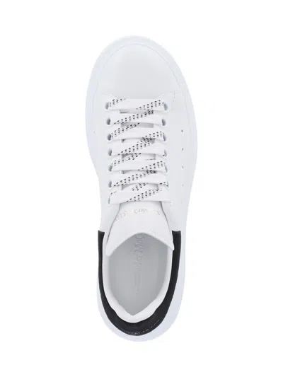 Alexander Mcqueen Alexander Mc Queen White And Black Oversized Sneakers