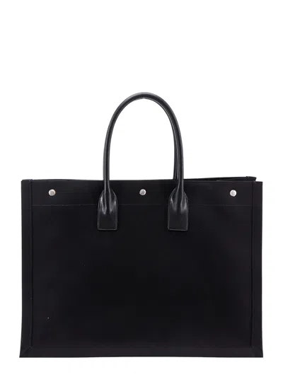 Saint Laurent Rive Gauche Logo Tote Bag