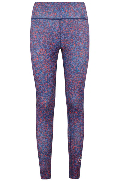 Adidas By Stella Mccartney Truepurpose Optime Printed Performance Leggings In Purple