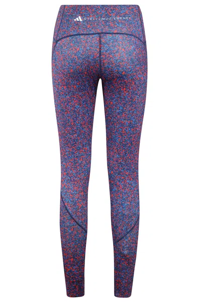 Adidas By Stella Mccartney Truepurpose Optime Printed Performance Leggings In Purple