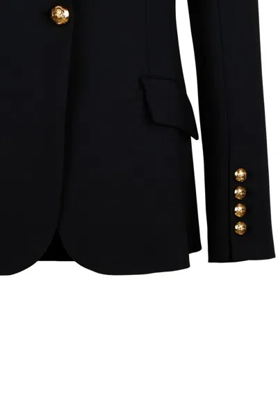 Elisabetta Franchi Embroidery And Strap Crêpe Jacket