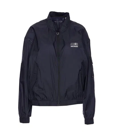 Mm6 Maison Margiela Mm6 X Salomon Edition Bomber Jacket Black In Black