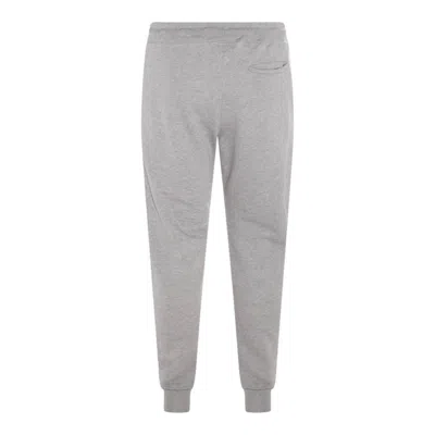 Ps By Paul Smith S By Paul Smith Mens Grey Melange Zebra Brand-embroidered Organic-cotton Jogging Bottoms Xl In Gray