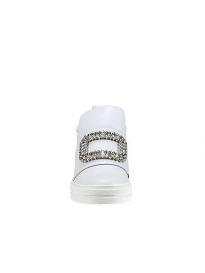 Shop Roger Vivier Sneakers Shoes Woman  In White