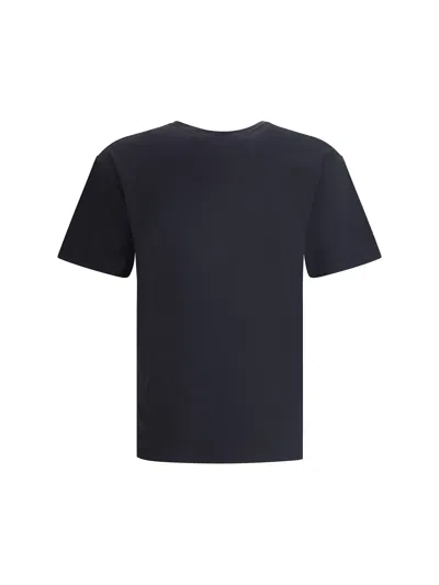 Valentino Garavani T-shirt With Le Chat De La Maison Print In Blue