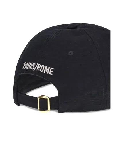 Valentino Cotton Baseball Cap With Embroidery
