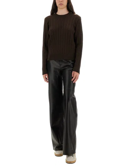 Golden Goose Brown Wool Blend Sweater