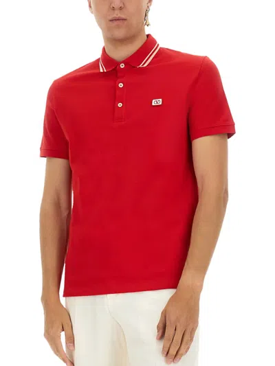 Valentino Garavani Polo Shirt With Signature Vlogo