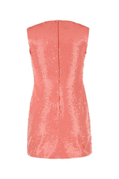 Jw Anderson Women Embellished Cotton Mini Dress In Red