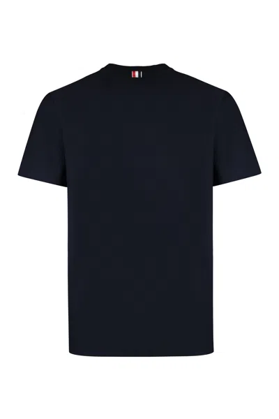 Thom Browne Signature Stripe Crewneck T-shirt
