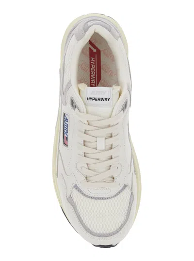 Autry White Medalist Sneakers