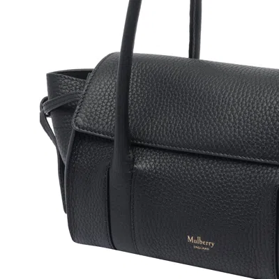 Mulberry Mini Soft Bayswater Grained Leather Shoulder Bag