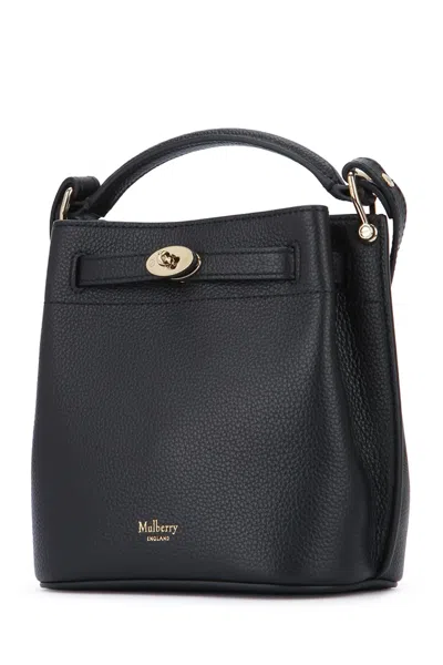 Mulberry Mini Islington Bucket Scg In Black