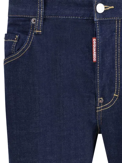 Dsquared2 Men Cool Guy Jeans With Contrasting Stitching