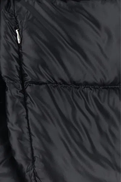 Herno Black Hooded Down Jacket In Nylon Woman In Black