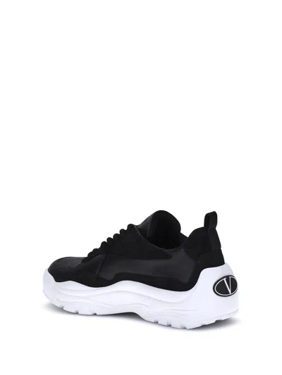 Valentino Sneaker Gumboy In Black
