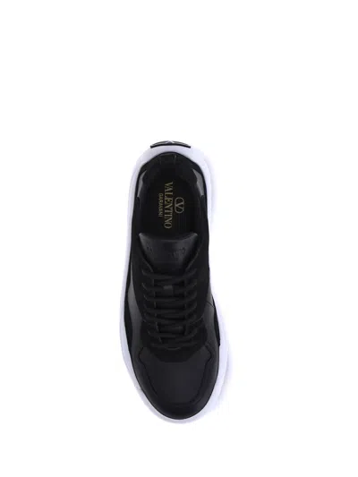 Valentino Sneaker Gumboy In Black