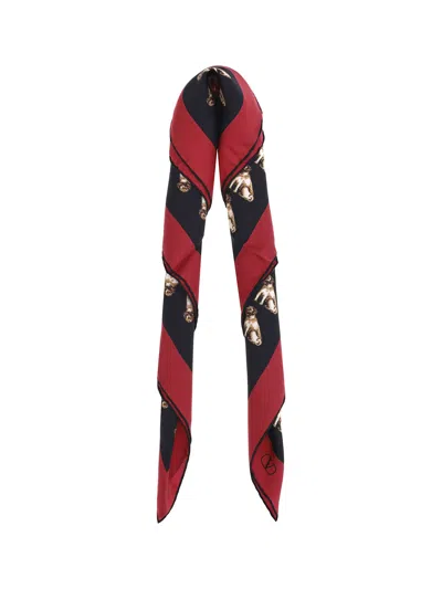 Valentino Petit Charles Silk Scarf