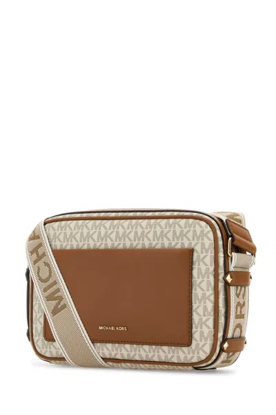 Michael Kors Printed Canvas Crossbody Bag