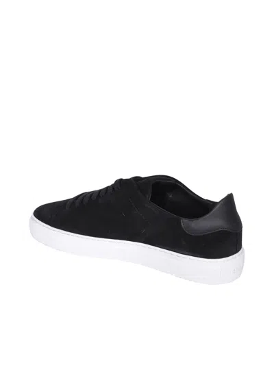 Axel Arigato '90 Clean' Black Low Top Sneakers With Logo Lettering On The Side In Black